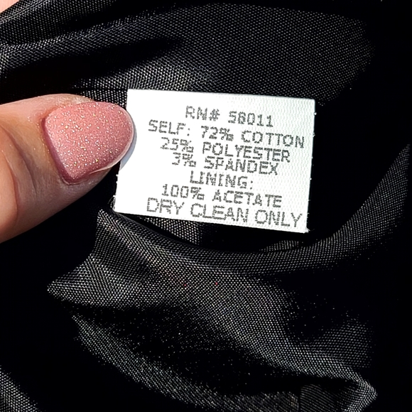 David Meister black pleated dress - Picture 7 of 7